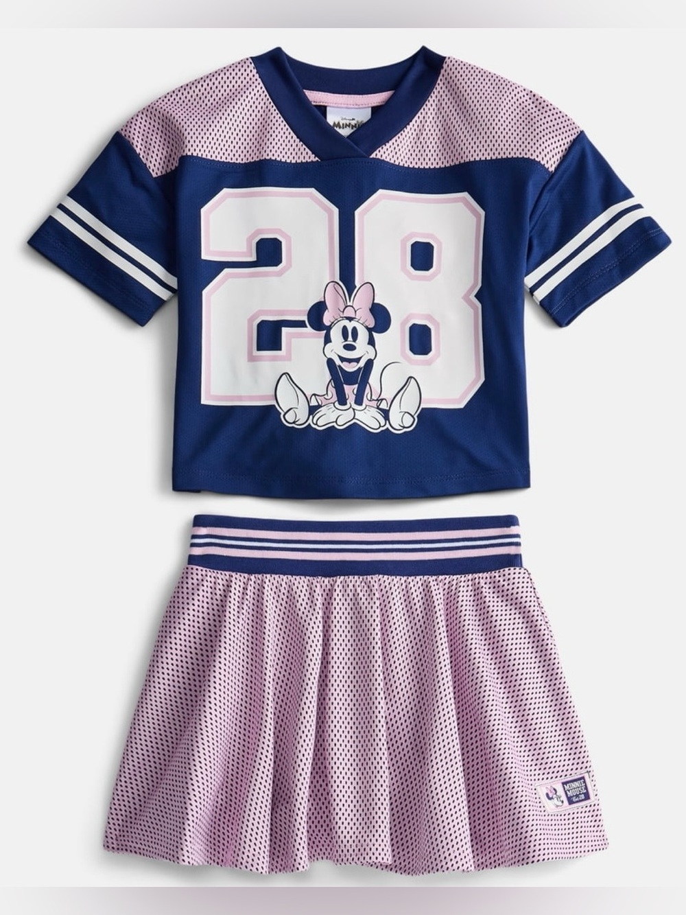 BRAND NEW New Minnie Mouse Toddler 18 Months Graphic Jersey Skirt Set